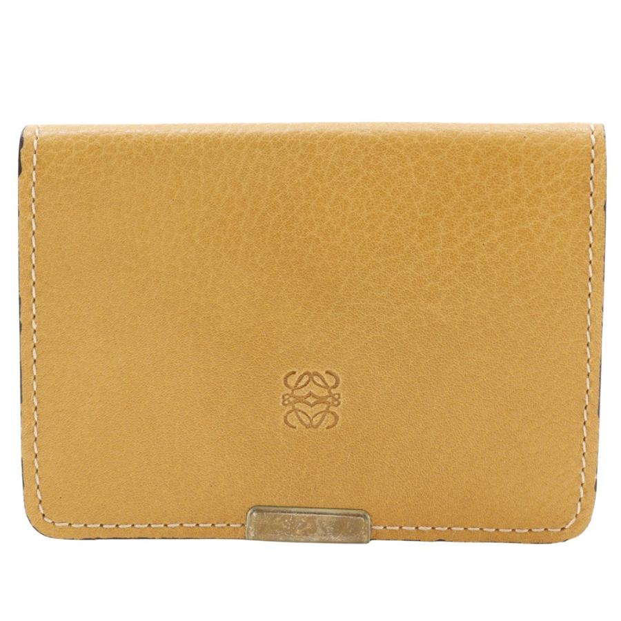 LOEWE ロエベ アナグラム コインケース レザー ベージュ ユニ LOEWE ロエベ アナグラム コインケース レザー ベージュ ユニ