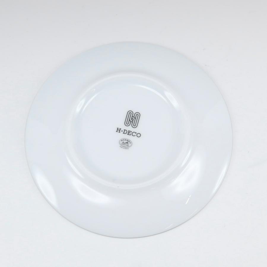 エルメス HERMES アッシュデコ Hデコ 食器 14cm プレート 1枚【H121624499】未使用の画像
