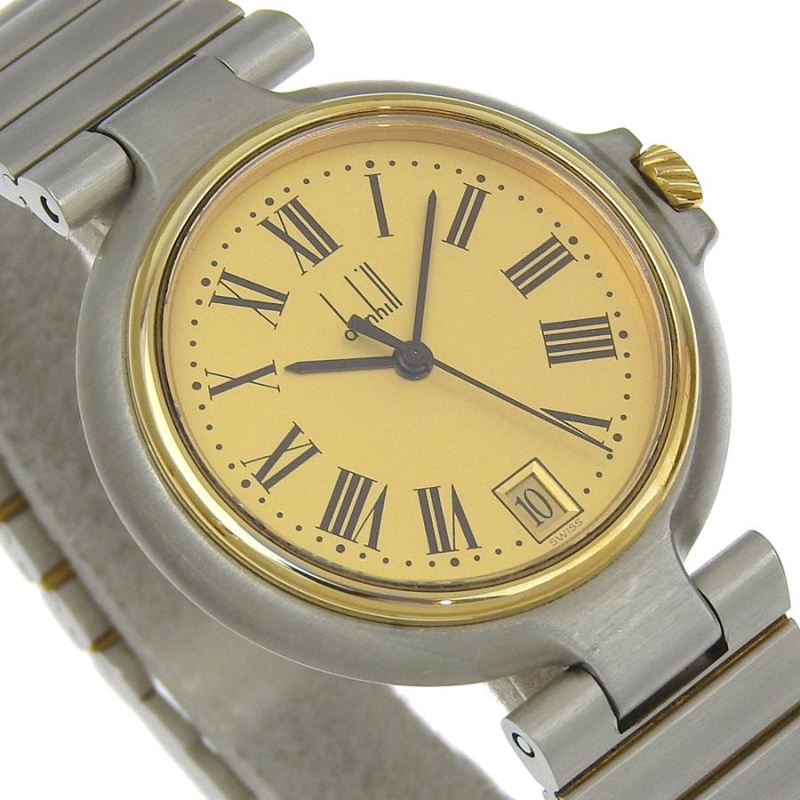 dunhill Dunhill ダンヒル ミレニアム 腕時計 SS×金メッキ クオーツ