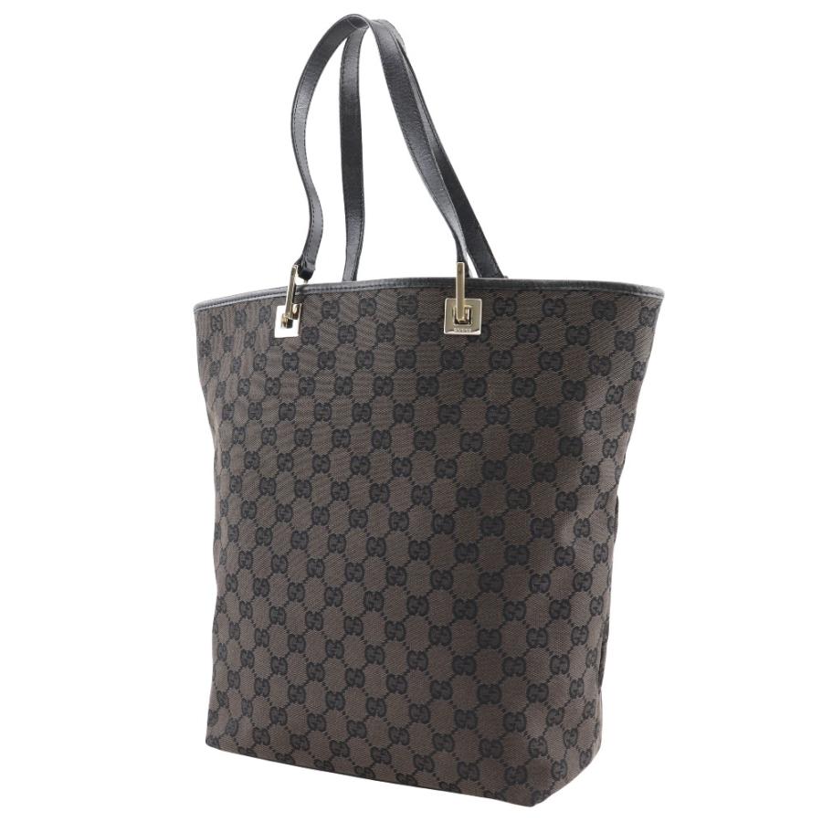 GUCCI（グッチ） 002.1098 トートバッグ GGキャンバス 茶 ユニセックス 