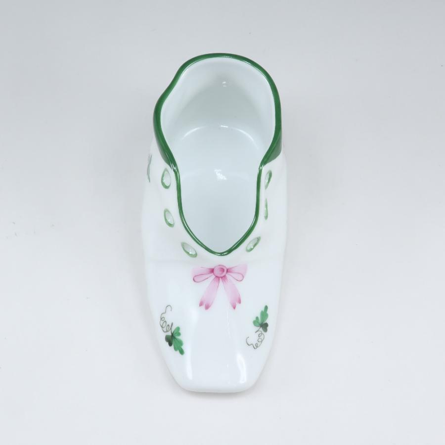 ヘレンド ウィーンの薔薇 シューズ 7570/VRH オブジェ ポーセリン _【H122223049】未使用_2