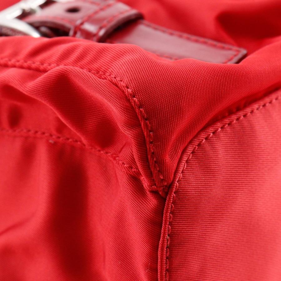 PRADA プラダ VERA SPORT BZ6677 ナイロン ROSSO 赤 リュック・デイパック レディース 【中古】 PRADA（プラダ） VERA SPORT BZ6677 リュック・デイパック ナイロン