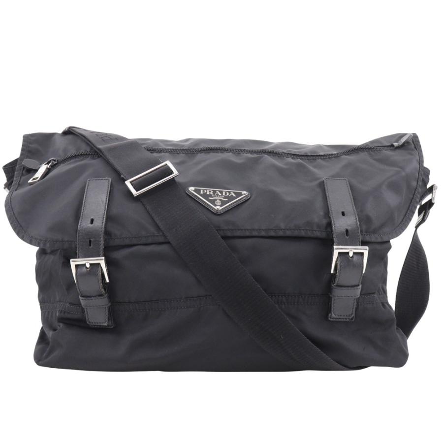 PRADA プラダ ショルダーバッグ ナイロン NERO 黒 ユニセックス PRADA プラダ ショルダーバッグ ナイロン NERO 黒 ユニセックス