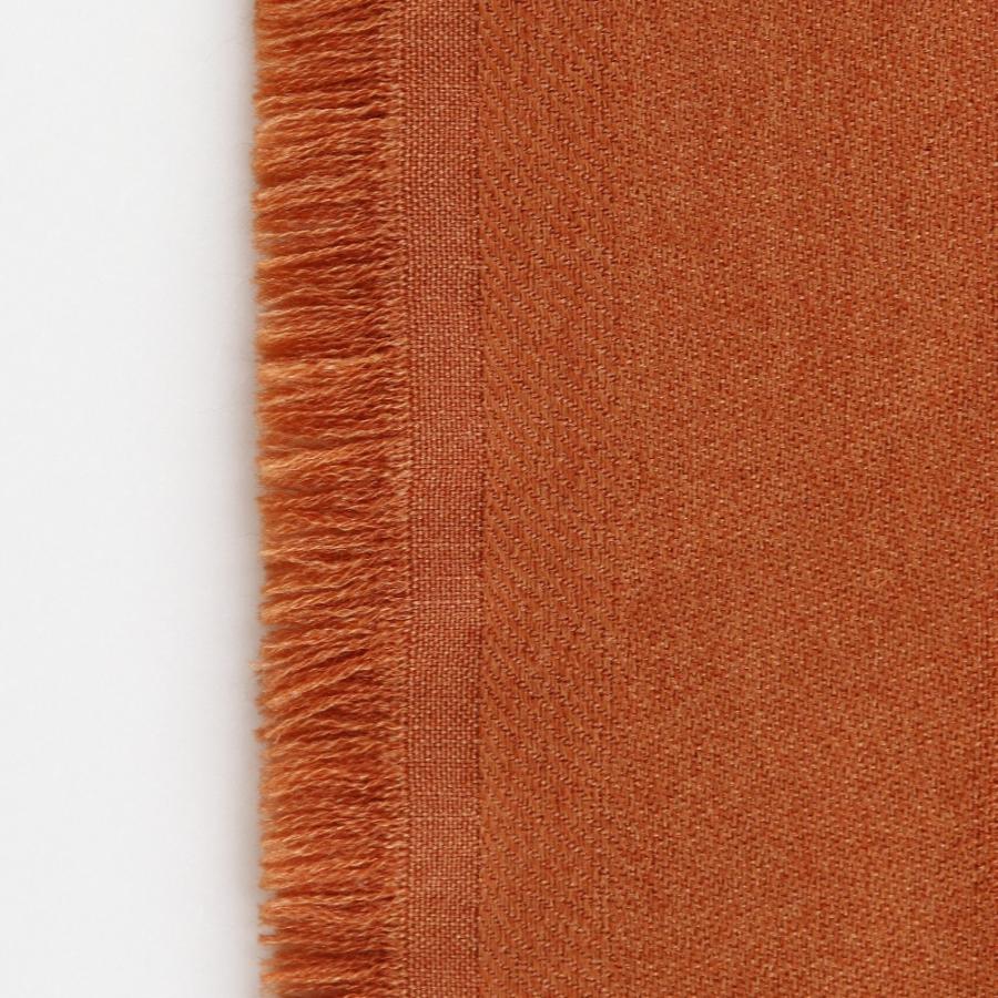 Berluti ベルルッティ スクリット ストール シルク オレンジ ユニ