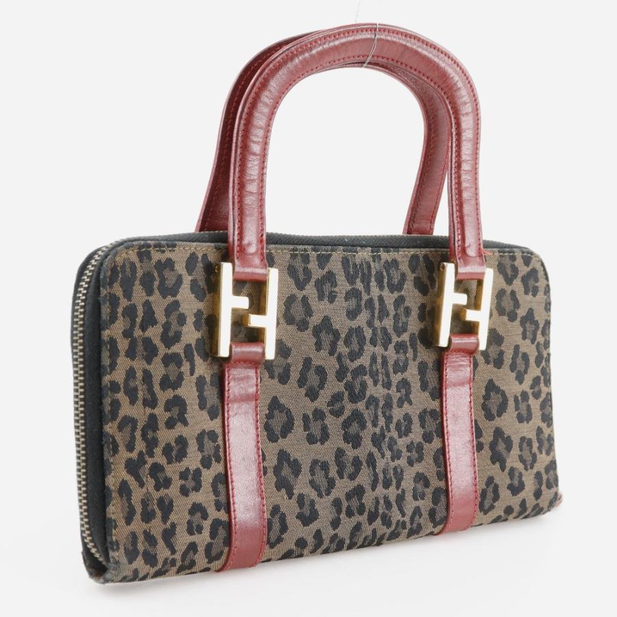 FENDI（フェンディ） ウォレットバッグ レオパード ヒョウ柄
