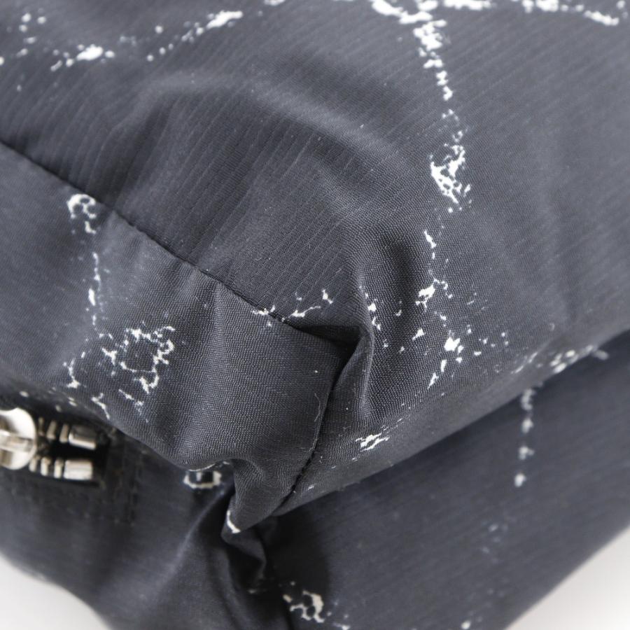 CHANEL シャネル トラベルライン ポーチ ナイロン 黒 ユニセックス  