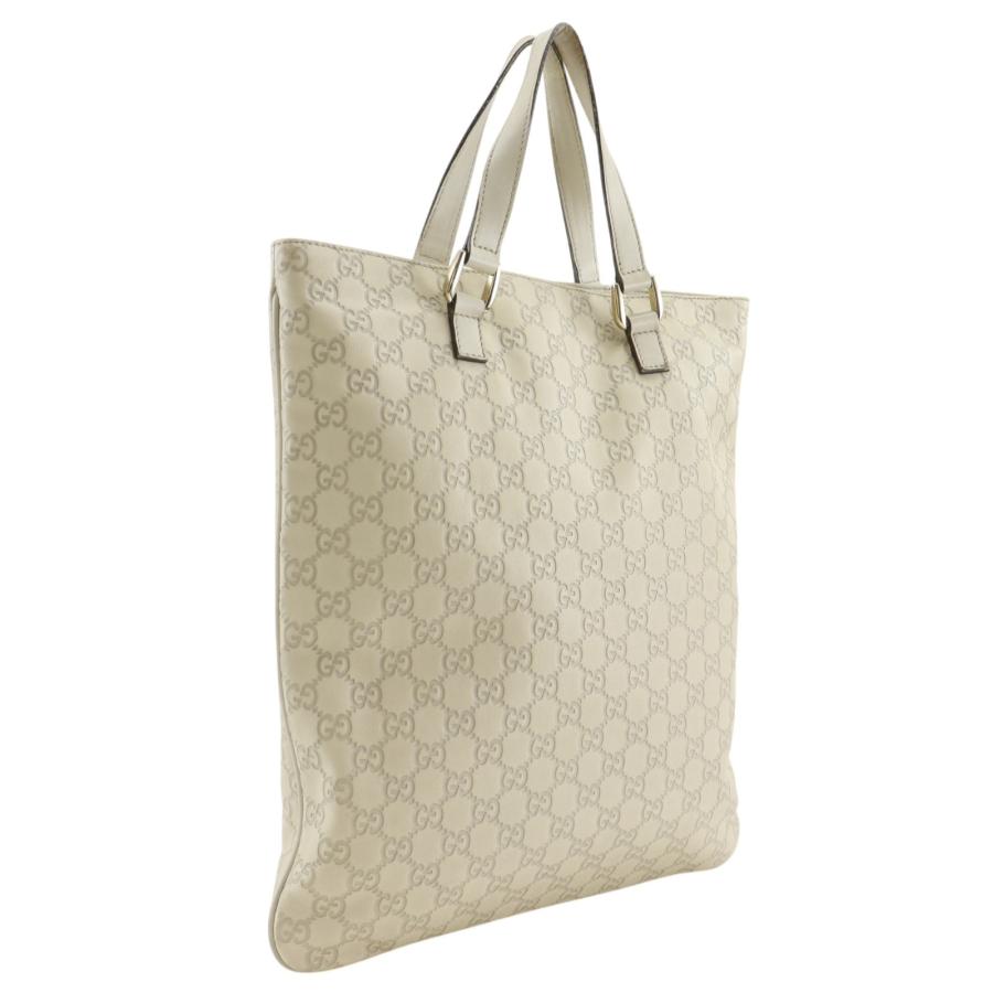 GUCCI（グッチ） トートバッグ 272347 ハンドバッグ シマレザー オフ