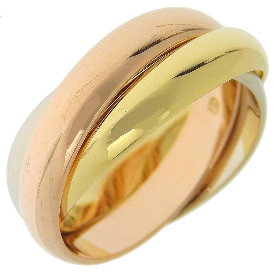 カルティエトリニティリング 750YG/WG/PG K18 52号(12号)