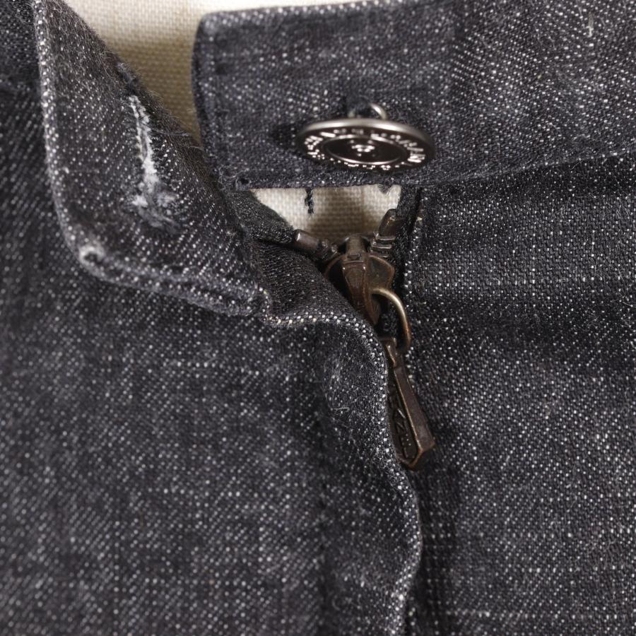CHANEL シャネル ニット切り替え 03A P21735W03184 スカート デニム×ウール 黒 レディース【H141126318】中古の画像