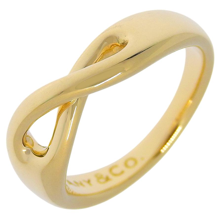 ティファニー　インフィニティ　リング　８号 TIFFANY&Co.（ティファニー） インフィニティ リング・指輪 K18YG 8号