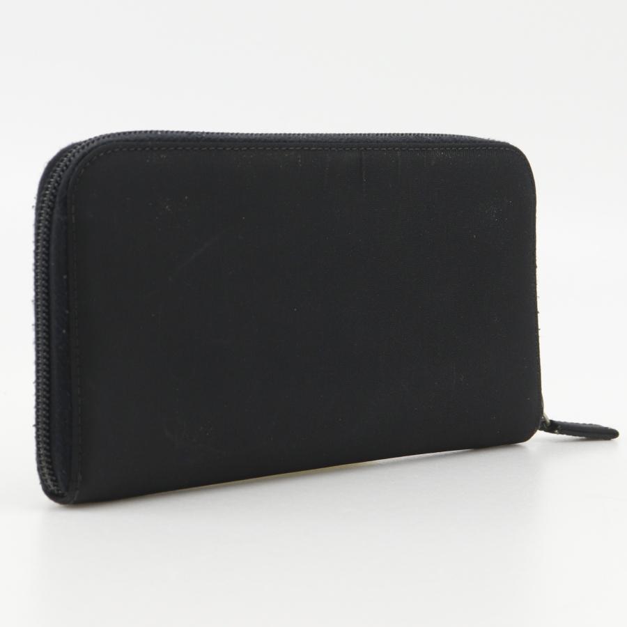 PRADA（プラダ） ラウンドファスナー M506 長財布 ナイロン NERO ユニ