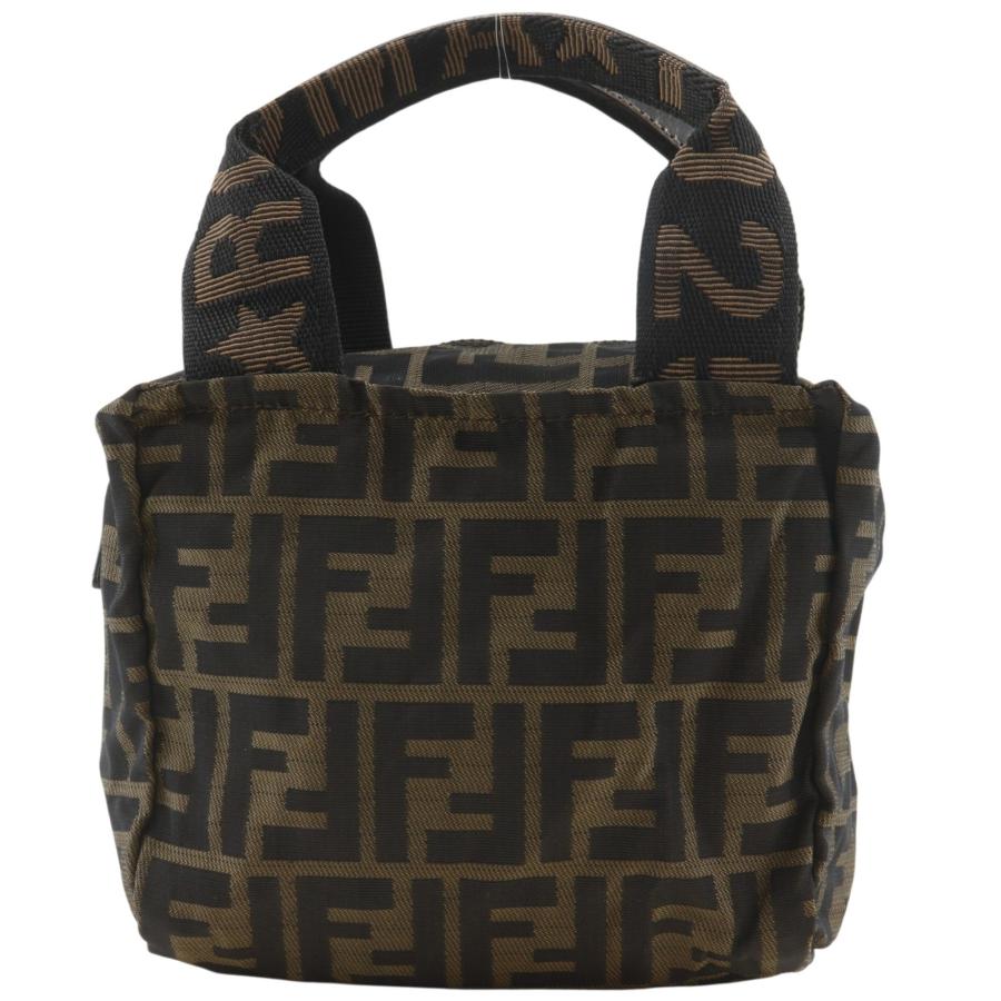 FENDI（フェンディ） ズッカ ミニバッグ ハンドバッグ ナイロン