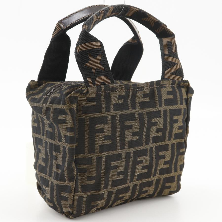 FENDI（フェンディ） ズッカ ミニバッグ ハンドバッグ ナイロン