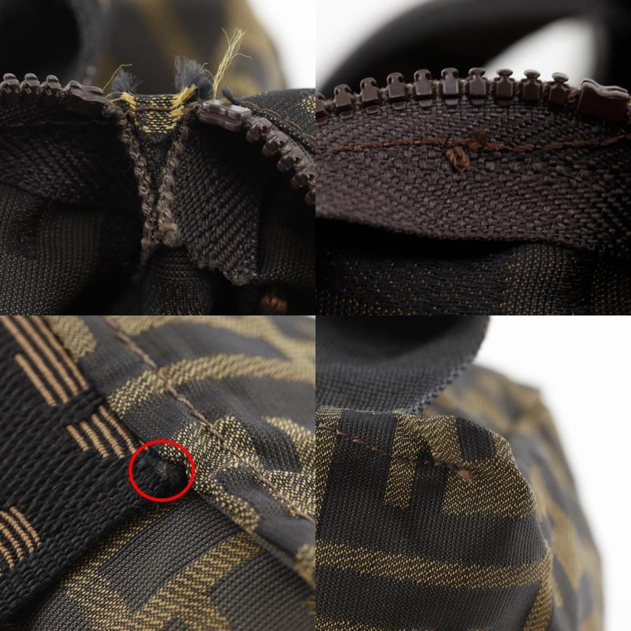 FENDI（フェンディ） ズッカ ミニバッグ ハンドバッグ ナイロン
