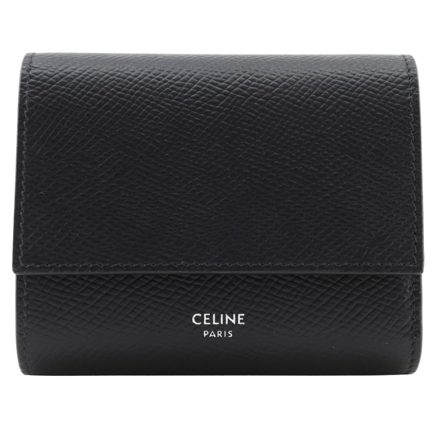 CELINE セリーヌ スモール トリフォールド ウォレット 10B573BEL 三 