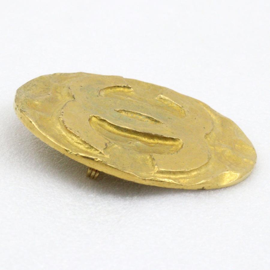 CHANEL（シャネル） ココマーク ヴィンテージ 95P ブローチ 金メッキ