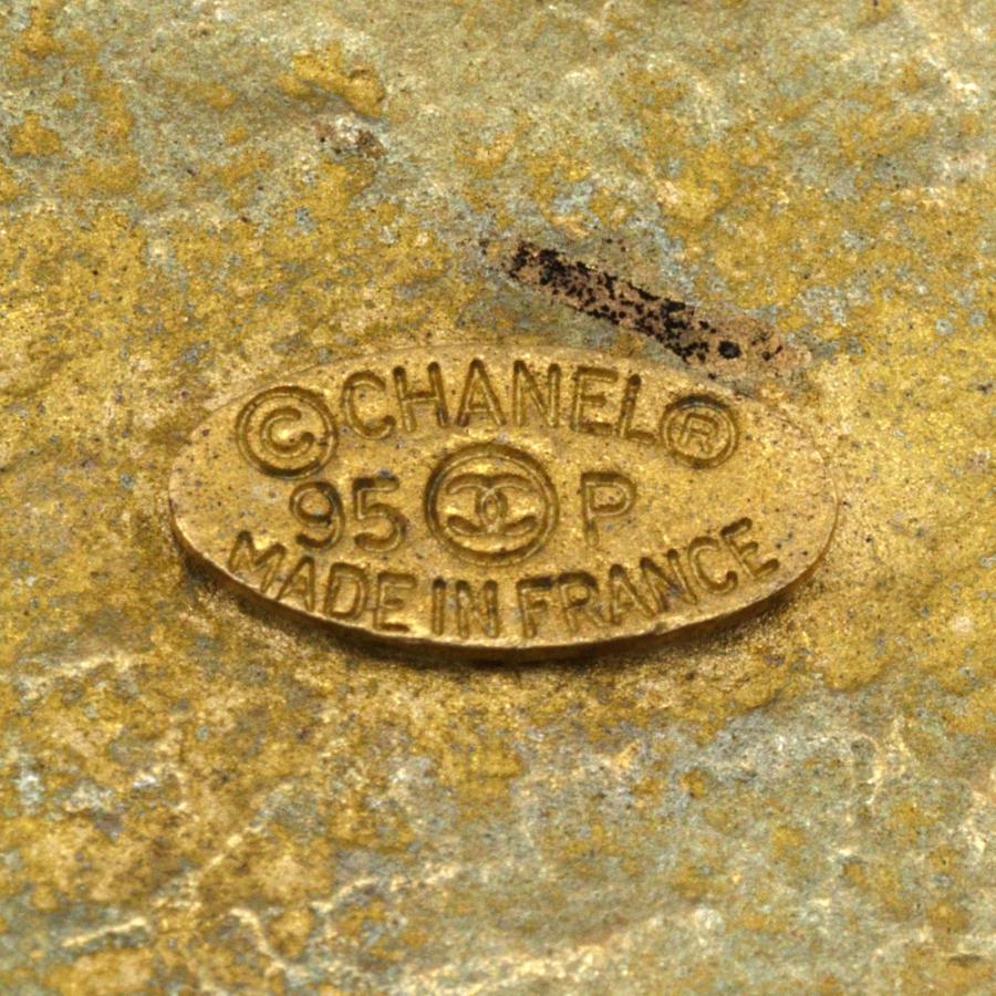 CHANEL（シャネル） ココマーク ヴィンテージ 95P ブローチ 金メッキ