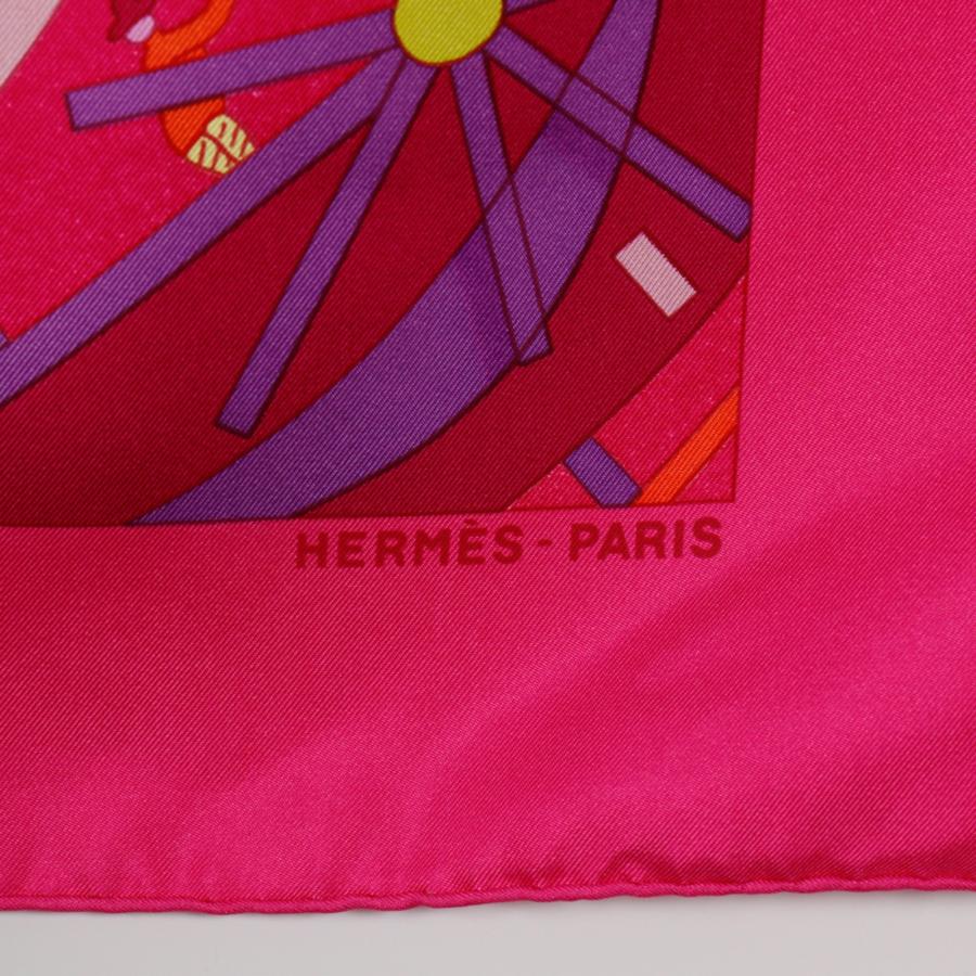 HERMES（エルメス） カレ90 LES FOLIES DU CIEL 大空の狂気 スカーフ
