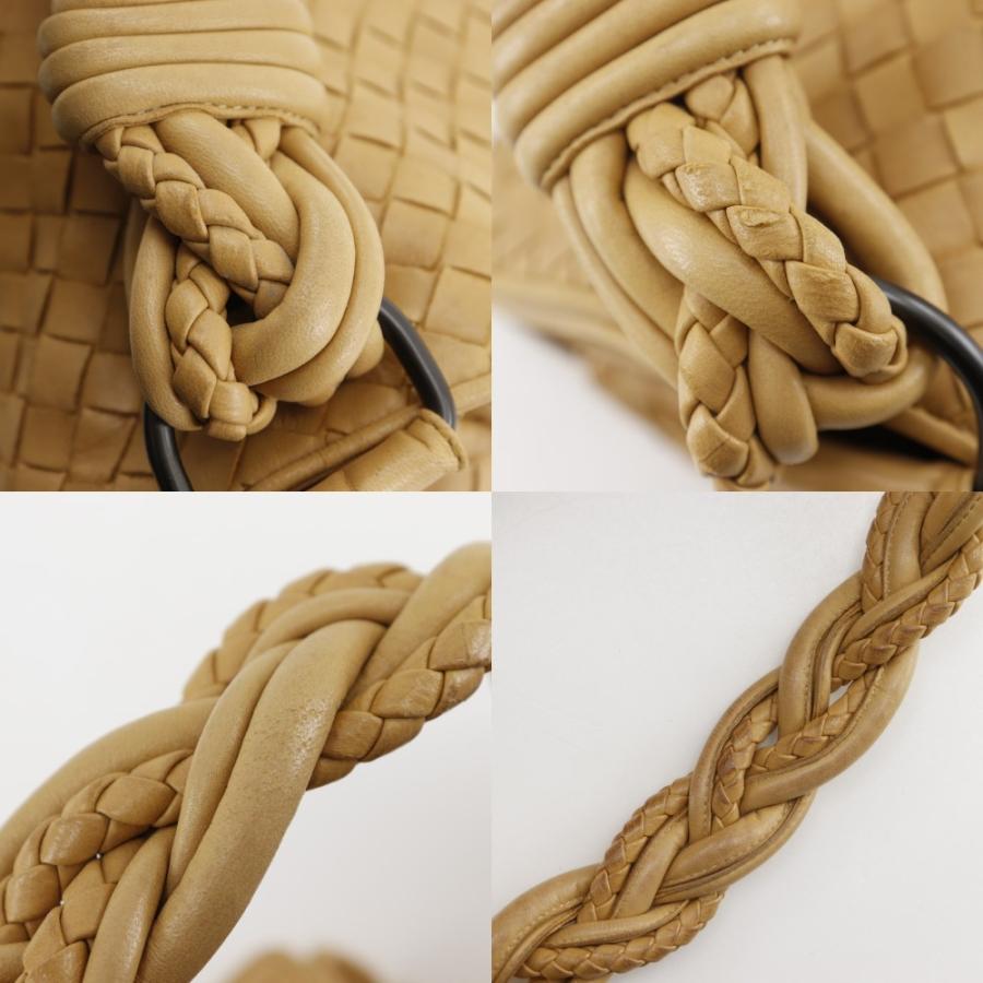 【BOTTEGAVENETA】ボッテガヴェネタ イントレチャート 145555 V0016 カーフ ベージュ レディース ショルダーバッグ BOTTEGAVENETA ボッテガヴェネタ イントレチャート 145555 V0016