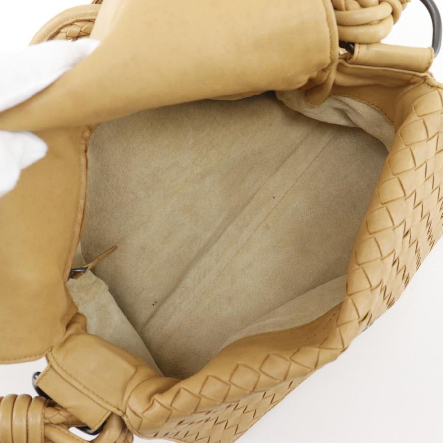 【BOTTEGAVENETA】ボッテガヴェネタ イントレチャート 145555 V0016 カーフ ベージュ レディース ショルダーバッグ BOTTEGAVENETA ボッテガヴェネタ イントレチャート 145555 V0016
