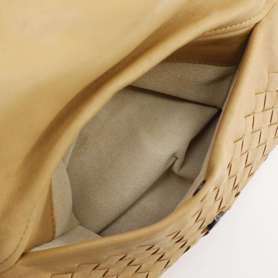 【BOTTEGAVENETA】ボッテガヴェネタ イントレチャート 145555 V0016 カーフ ベージュ レディース ショルダーバッグ BOTTEGAVENETA ボッテガヴェネタ イントレチャート 145555 V0016