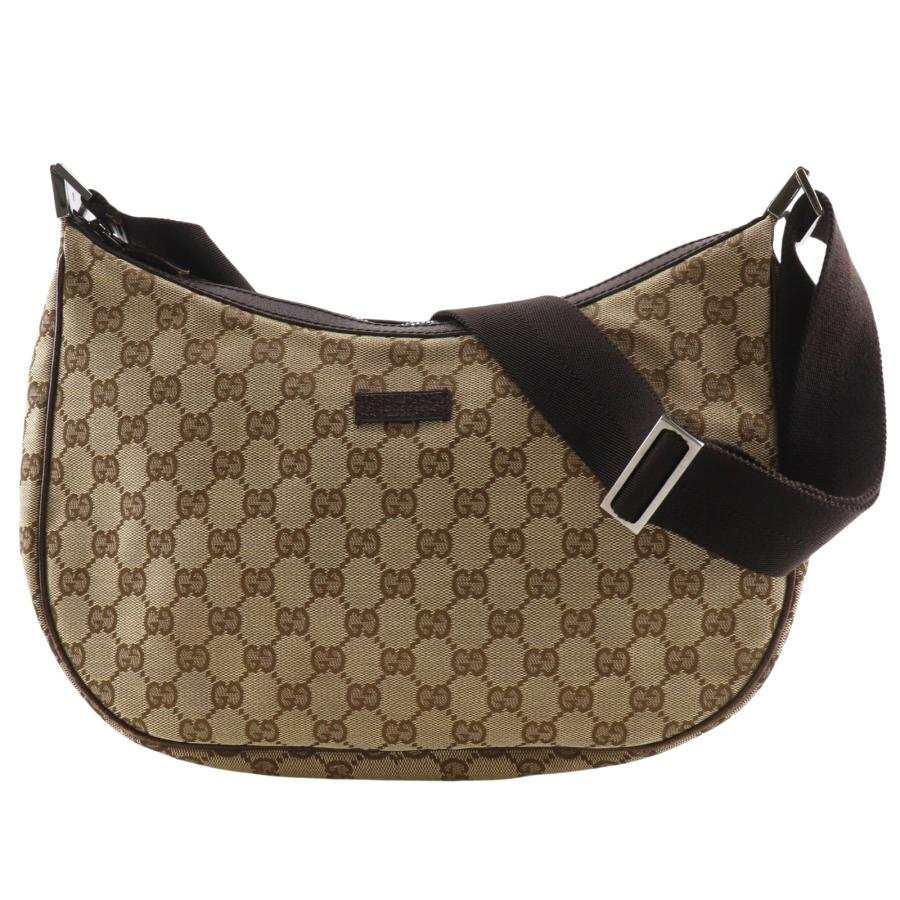 GUCCI（グッチ） 122790 ショルダーバッグ GGキャンバス 茶 ユニ 