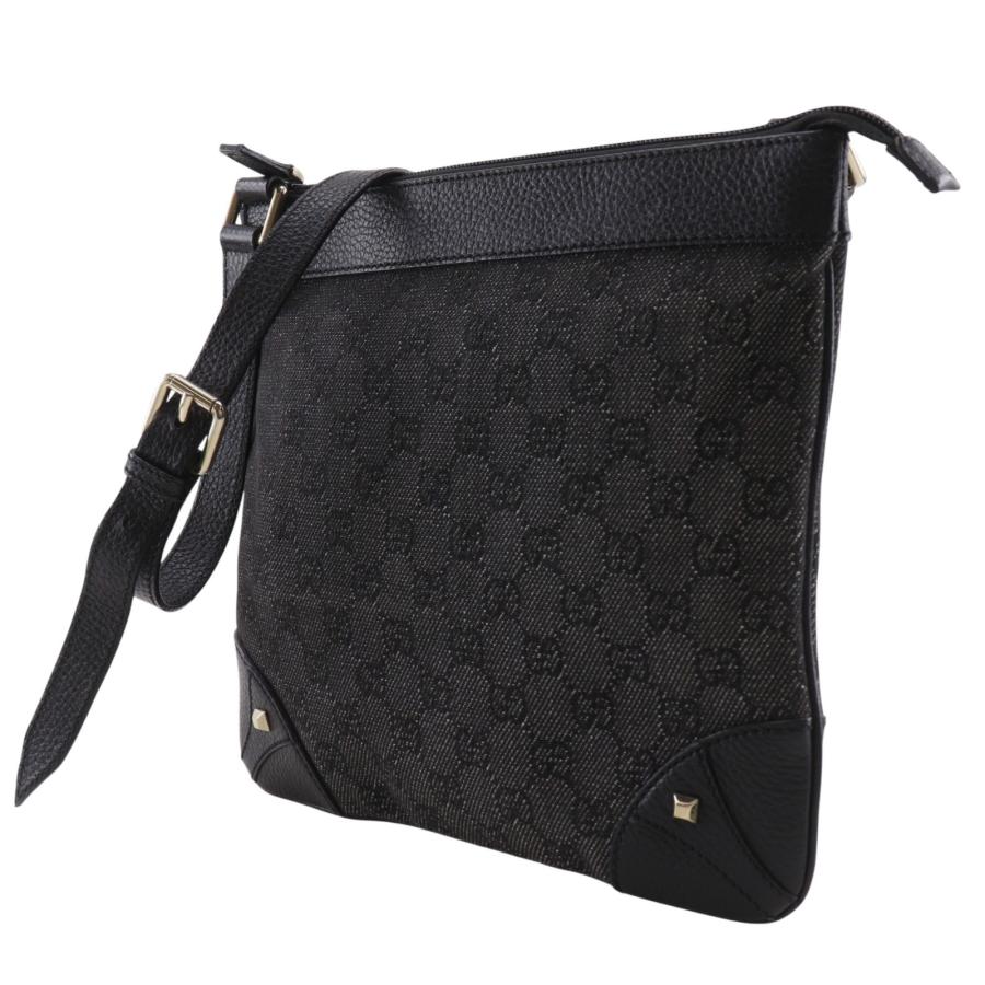 GUCCI（グッチ） 272396 ショルダーバッグ GGキャンバス 黒 ユニ