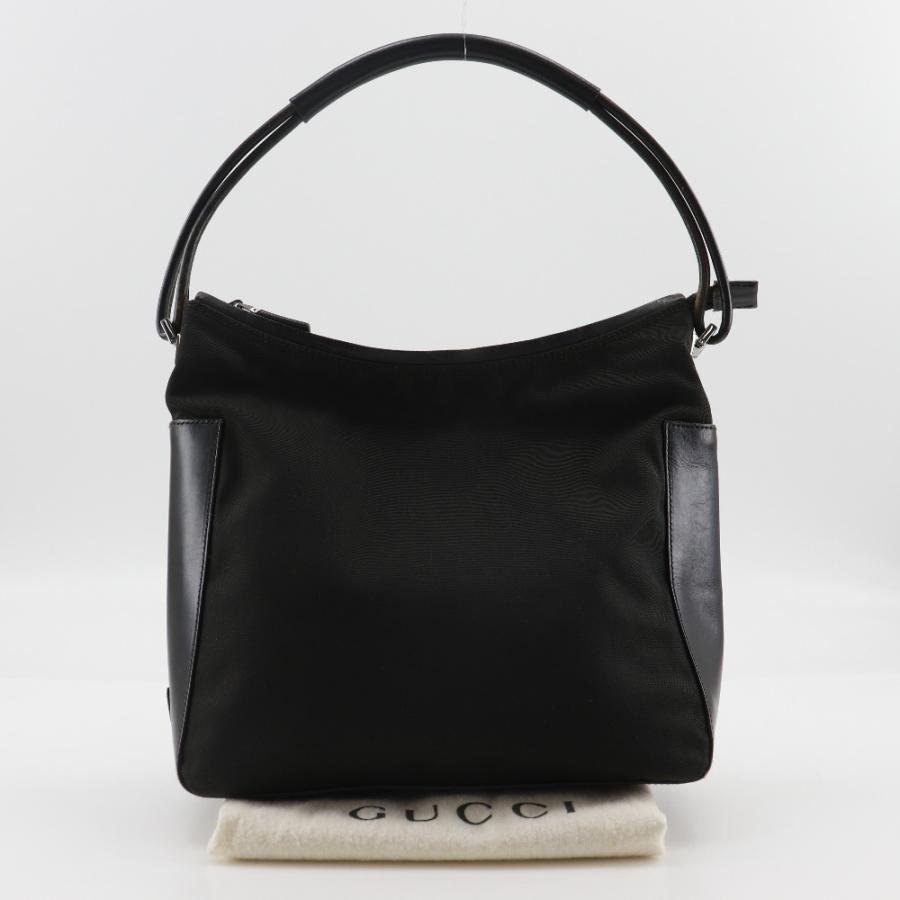 GUCCI（グッチ） 001.3766 ショルダーバッグ ナイロンキャンバス 黒