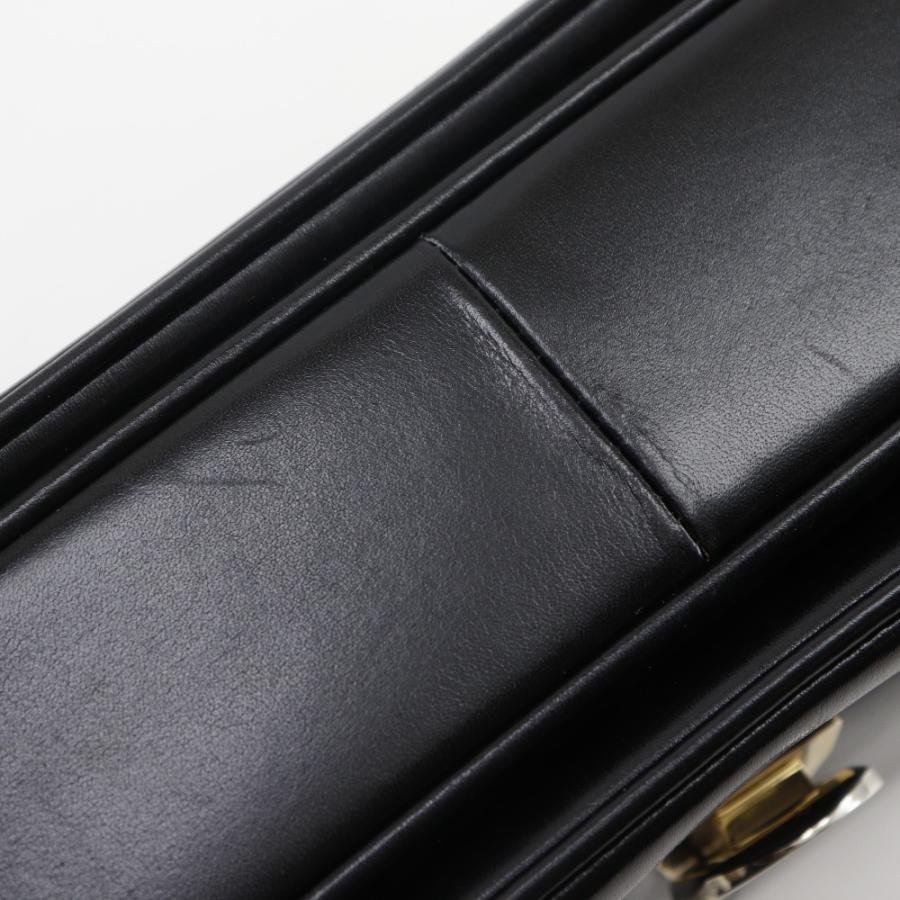 Bally（バリー） ヴィンテージ ショルダーバッグ レザー 黒 レディース