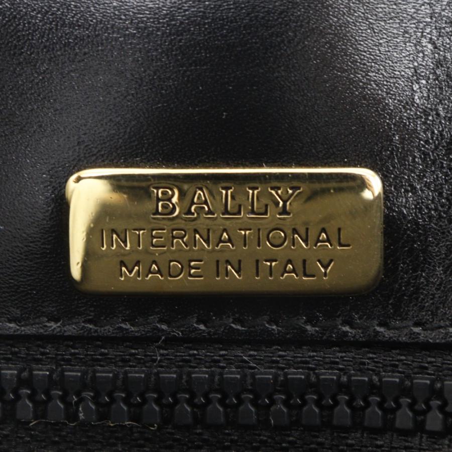 美品 BALLY 黒金 レザーショルダー イタリア製 Bally - 美品 BALLY 黒金 レザーショルダー イタリア製の通販 by いぇ