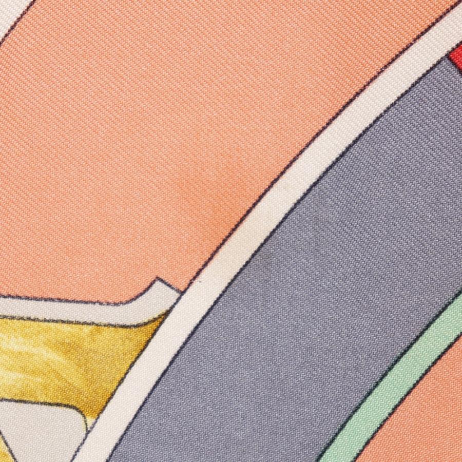 HERMES エルメス カレ90 parmi les fleurs je compte les heures