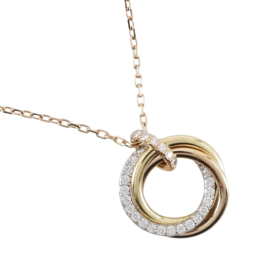 Cartier（カルティエ） トリニティ B7224586 ネックレス K18ゴールド