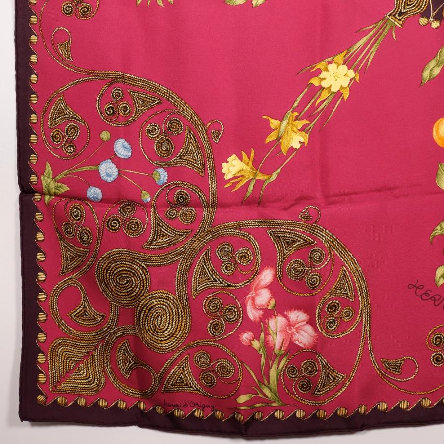 ☆HERMES エルメス シルクスカーフ ARABESQUES