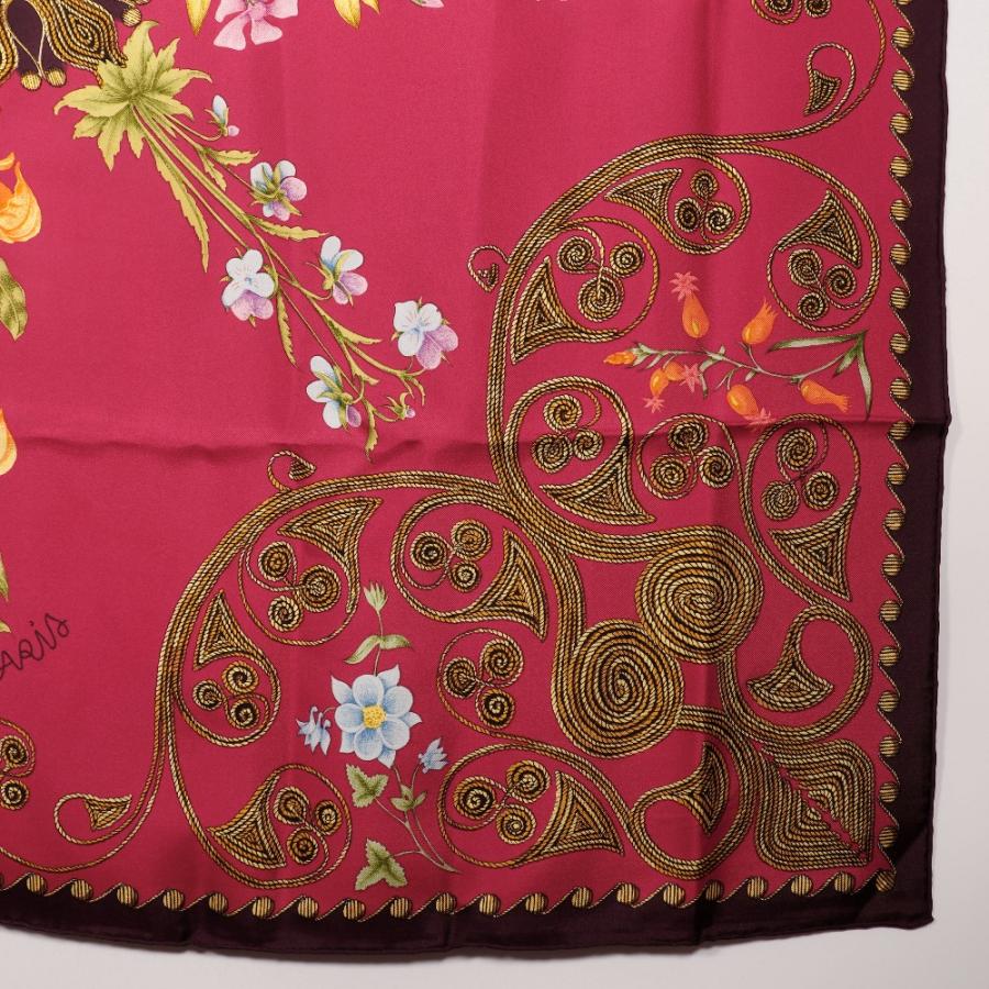 エルメス　HERMES 　スカーフ　カレ90　アラベスク HERMES エルメス カレ90 ARABESQUES アラベスク スカーフ シルク