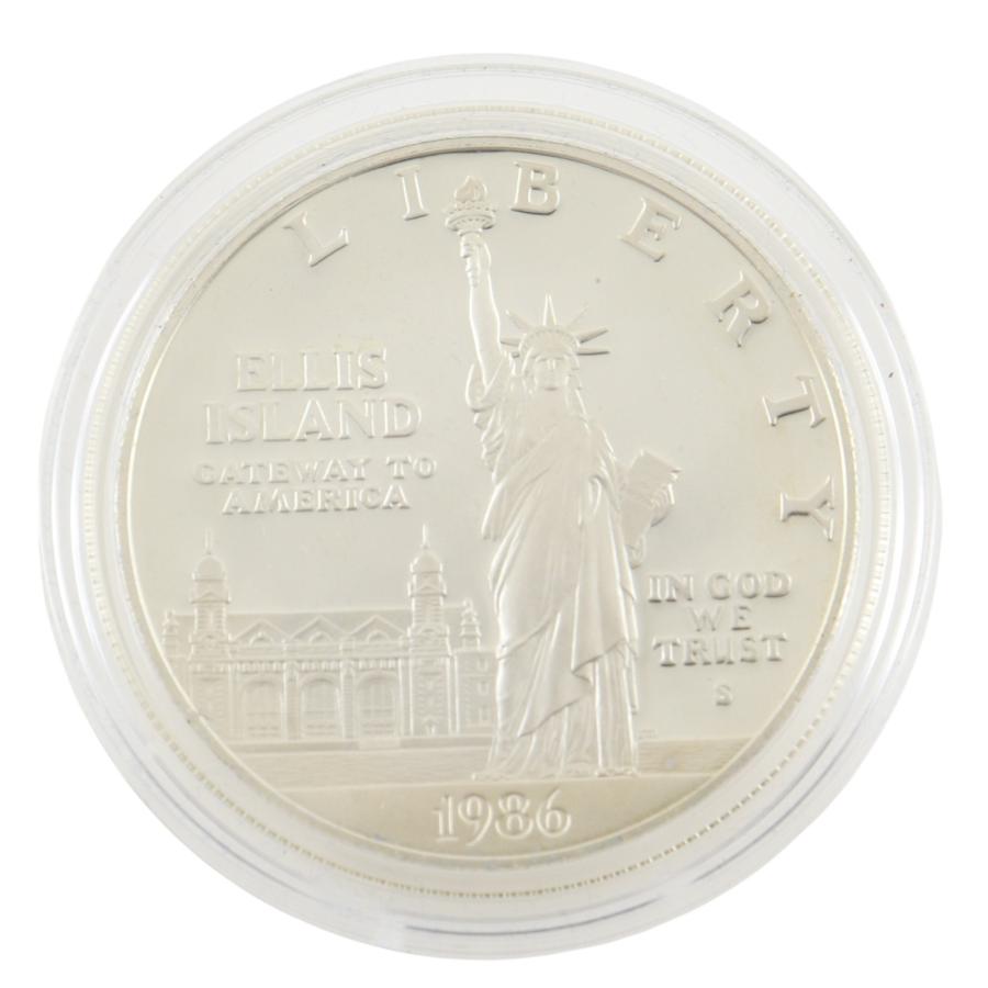 1986 アメリカ 自由の女神 1ドル銀貨 プルーフ UNITED STATES LIBERTY