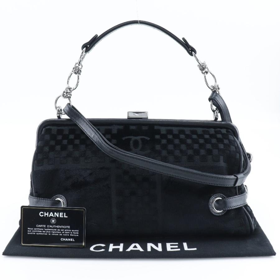 CHANEL（シャネル） チェーンショルダー ココマーク がま口 2WAY 