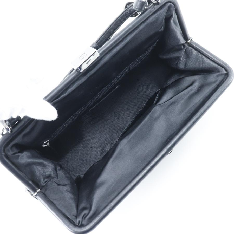 CHANEL シャネル チェーンショルダー ココマーク ココマーク A33096 ベロア 黒 CHANEL（シャネル） チェーンショルダー ココマーク がま口 2WAY