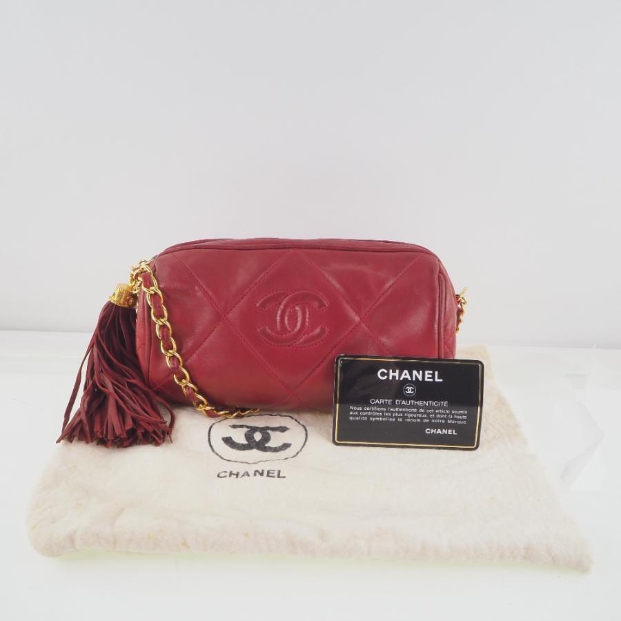 CHANEL（シャネル） チェーンショルダー マトラッセ フリンジ