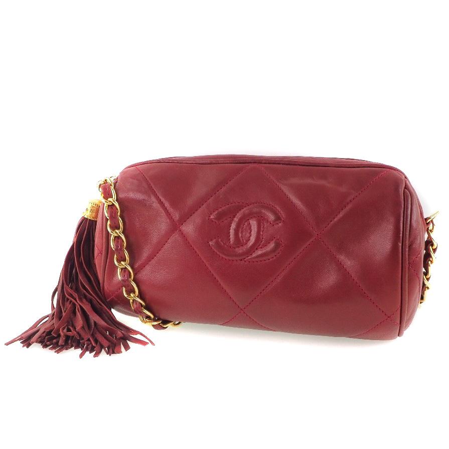CHANEL（シャネル） チェーンショルダー マトラッセ フリンジ
