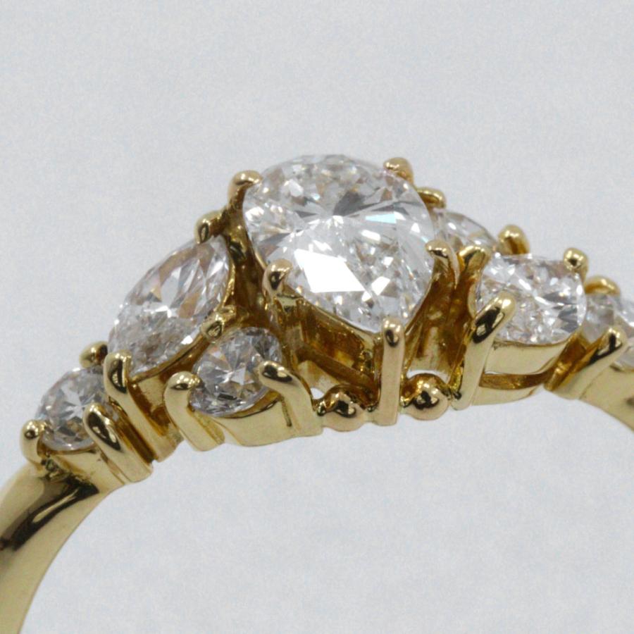 MONNICKENDAM モニッケンダム ペアシェイプ D0.41/0.43 リング・指輪