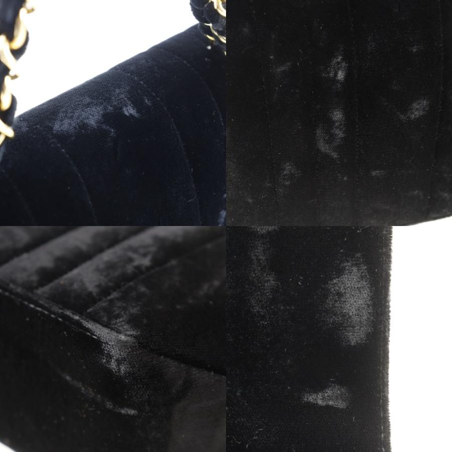 CHANEL シャネル ココマーク ハンドバッグ ベロア 黒 レディース CHANEL シャネル ココマーク ハンドバッグ ベロア 黒 レディース