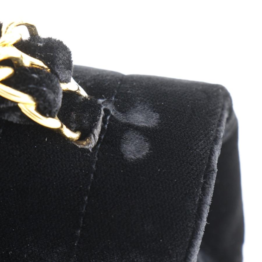 CHANEL シャネル ココマーク ハンドバッグ ベロア 黒 レディース CHANEL シャネル ココマーク ハンドバッグ ベロア 黒 レディース