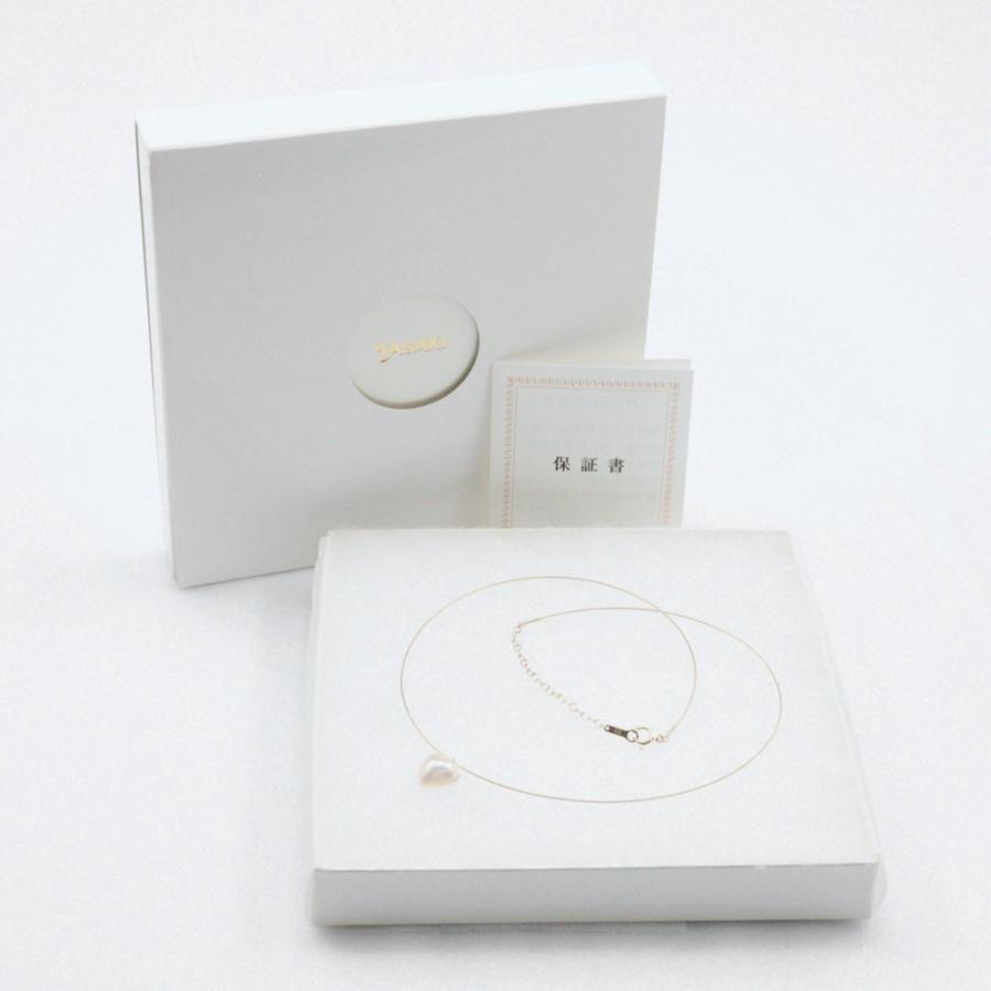 TASAKI タサキ オメガチェーン ハート マベパール ネックレス K18YG