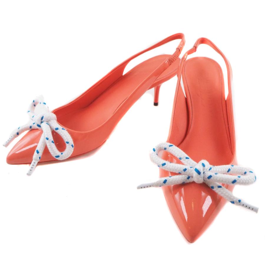 BURBERRY バーバリー BOW FINK 55 4075721 1007 パンプス パテント 