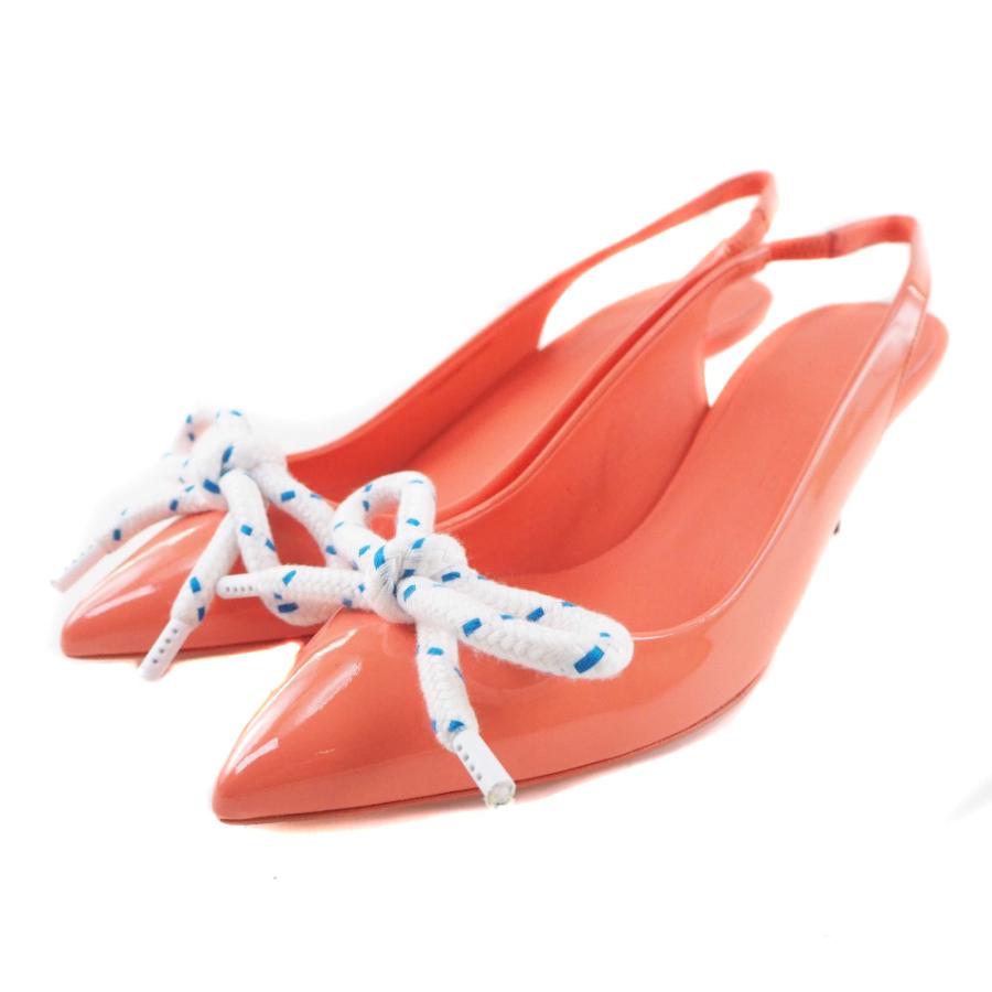 BURBERRY バーバリー BOW FINK 55 4075721 1007 パンプス パテント