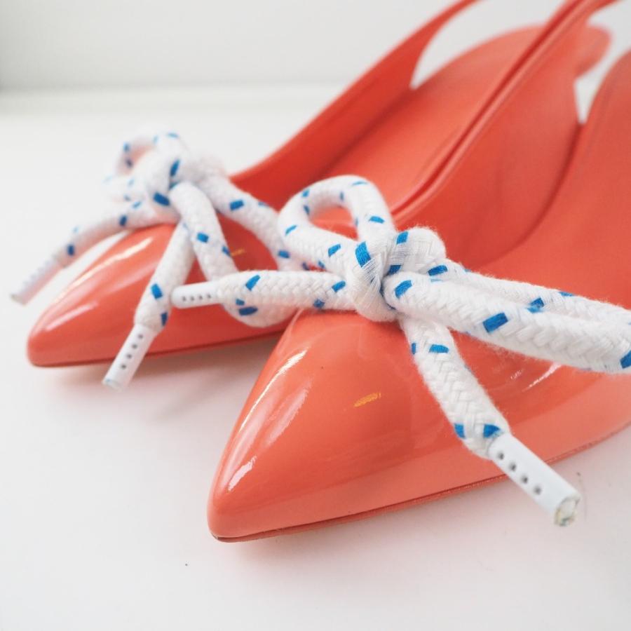 BURBERRY バーバリー BOW FINK 55 4075721 1007 パンプス パテント 