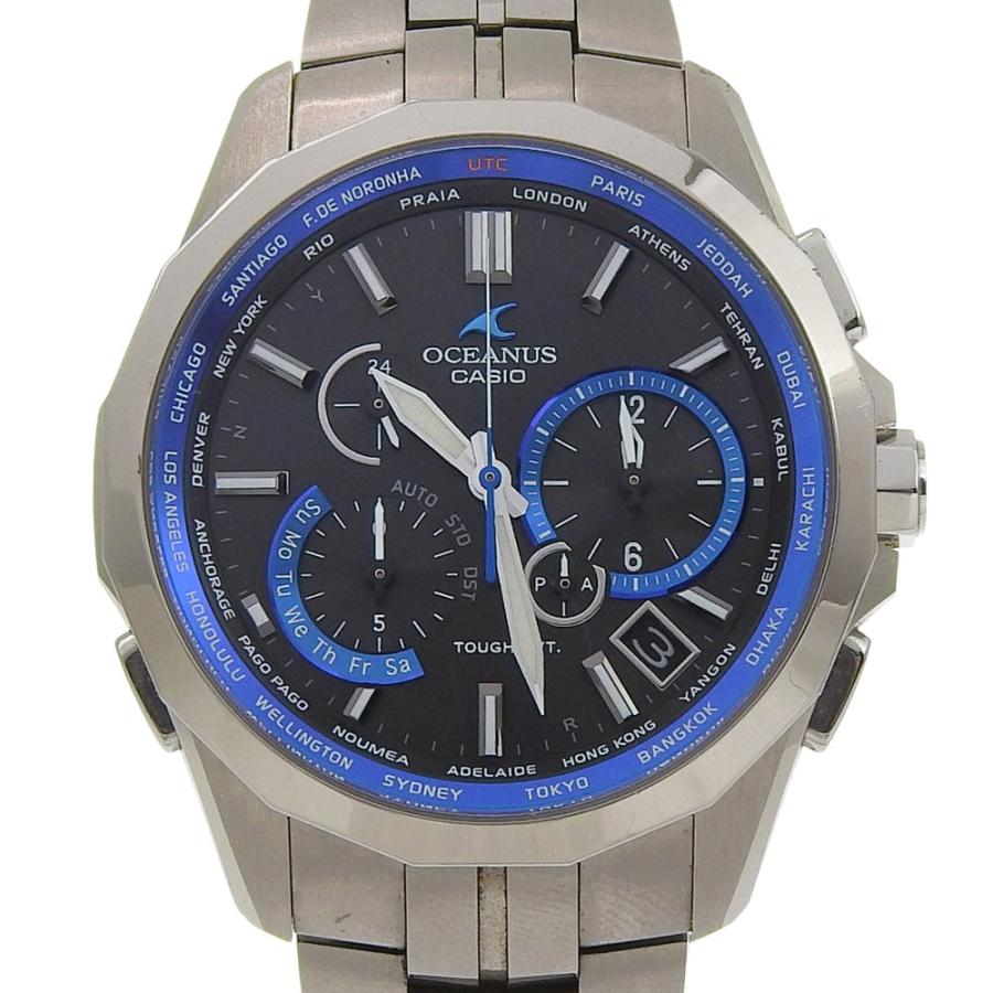 CASIO（カシオ） オシアナス マンタ OCW-S2400 腕時計 チタン シルバー