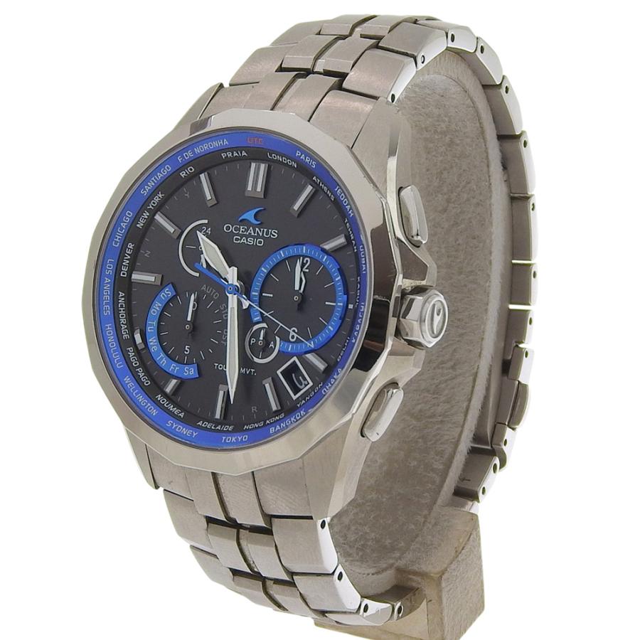 CASIO（カシオ） オシアナス マンタ OCW-S2400 腕時計 チタン シルバー