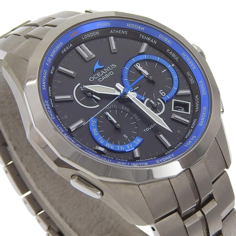 CASIO（カシオ） オシアナス マンタ OCW-S2400 腕時計 チタン シルバー