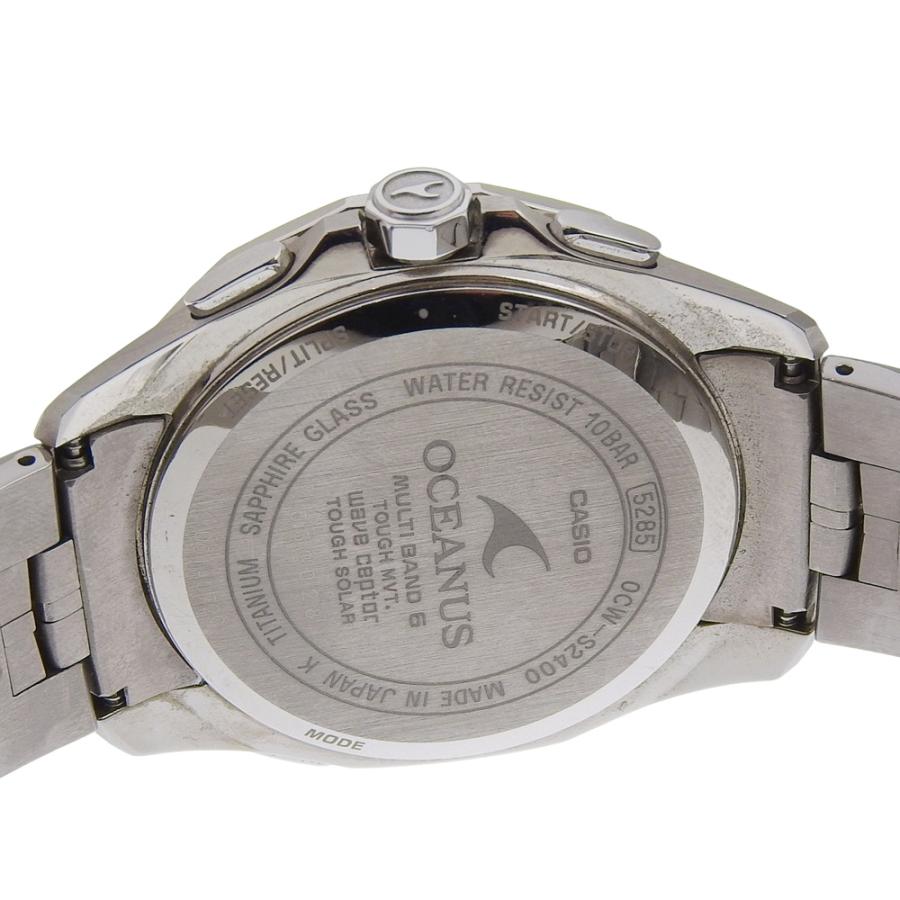 CASIO（カシオ） オシアナス マンタ OCW-S2400 腕時計 チタン シルバー